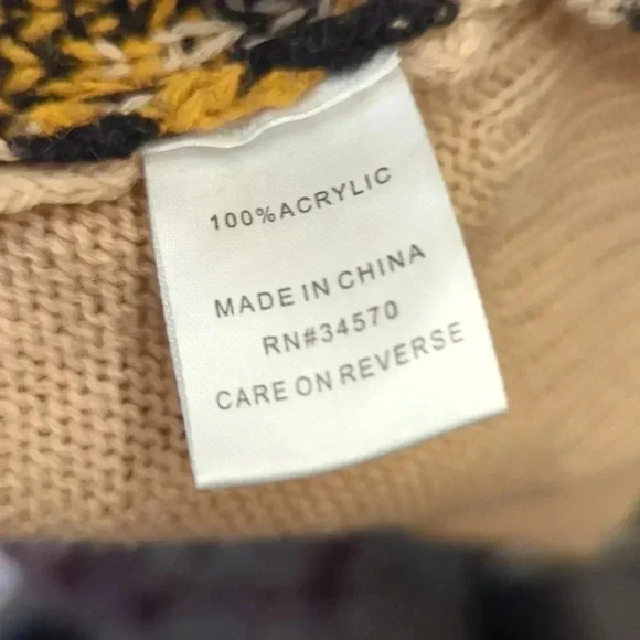 Jason Maxwell women's leopard print sweater - Picture 8 of 8